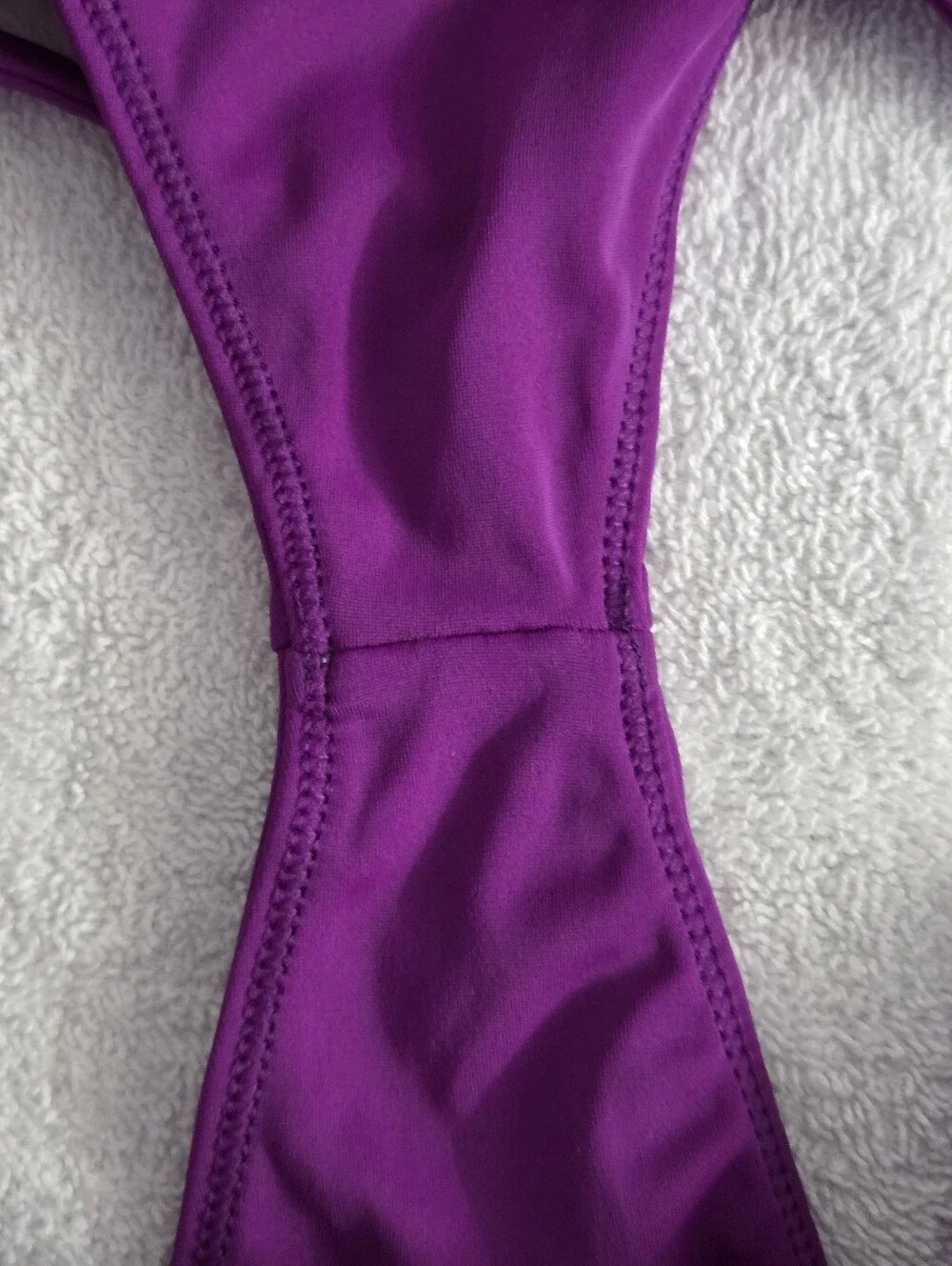 Gooseberry Swim Purple Two-Piece Bikini Women's Size Small - Picture 11 of 11